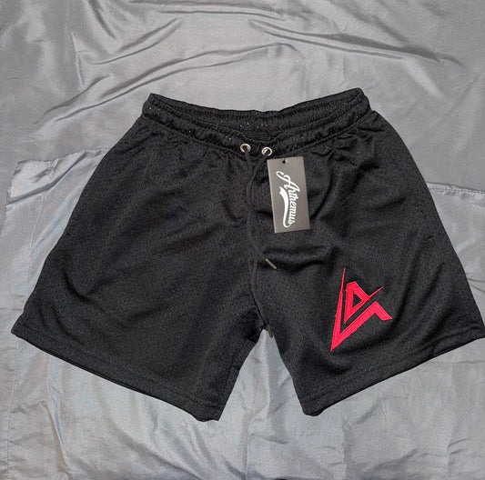 Arthemus "A" Logo Athletic Shorts – Black