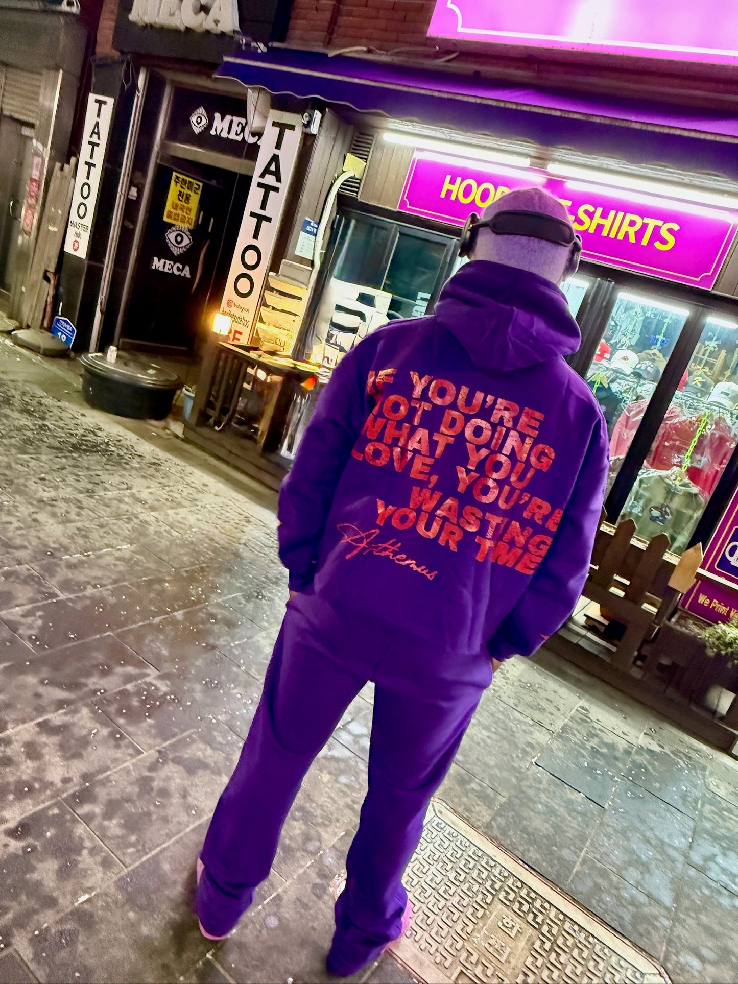 Purple Arthemus Sweatsuit